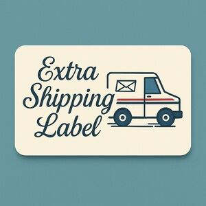 Extra Shipping Label
